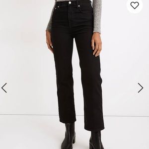 Madewell black jeans